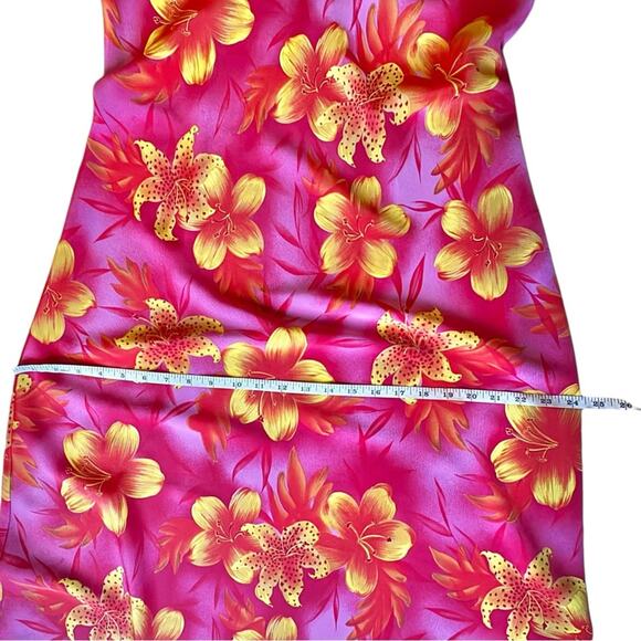 Jamie Brooke Tropical Floral Dress – Size 12 – Colorful – Made in Philippines - Picture 10 of 12